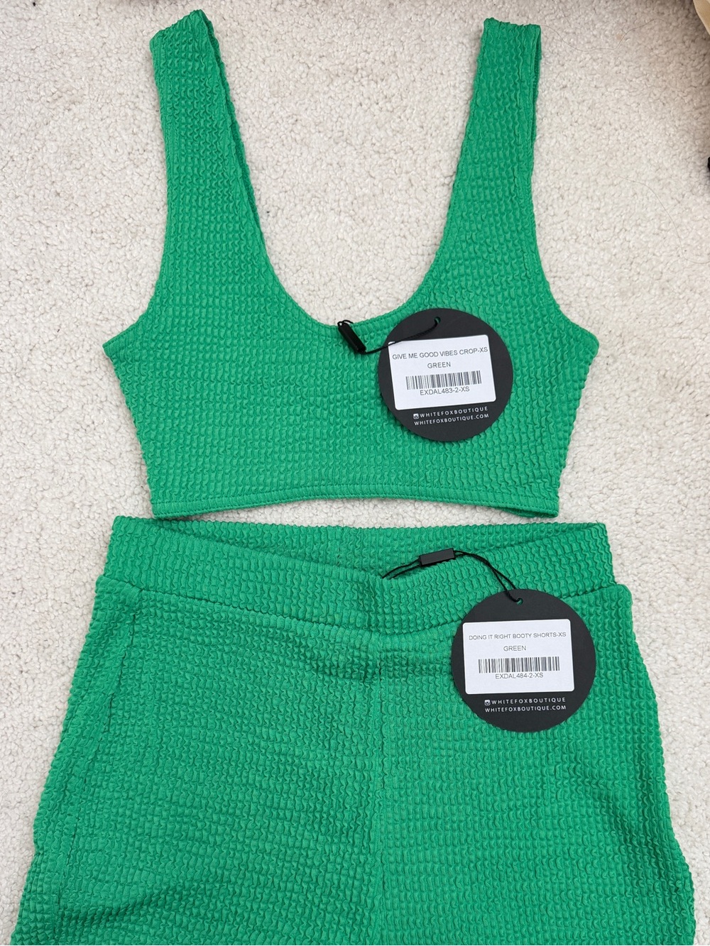 White Fox Boutique Green SET
